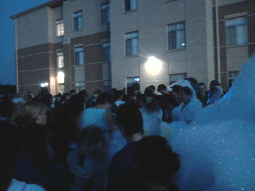 fraternity foam party