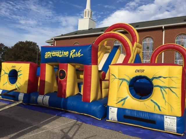 inflatable obstacle course