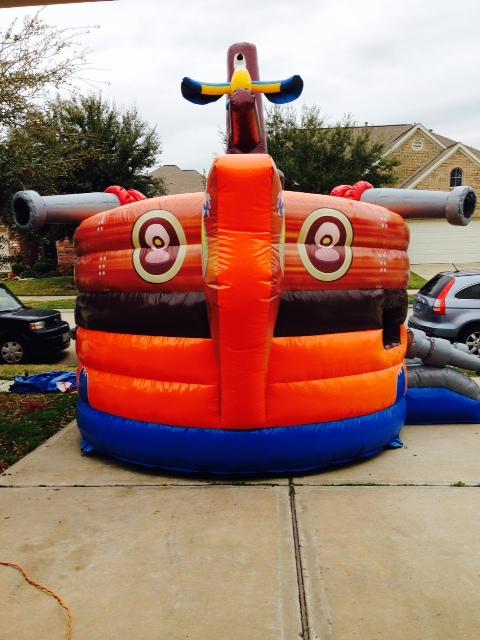 pirate bounce house