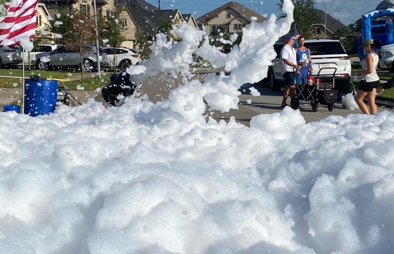 foam cannon party