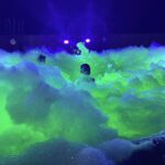 uv glow foam party