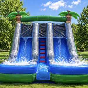 double waterslide