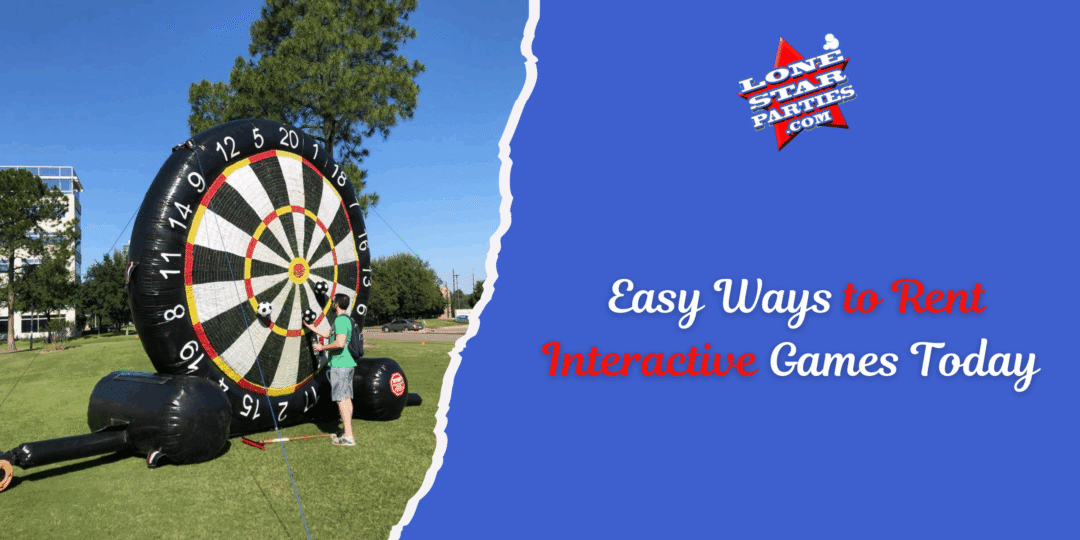 How to Bring Big Fun to Your Event with Interactive Game Rentals