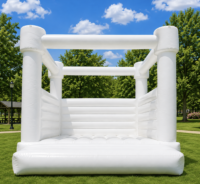 white bounce house