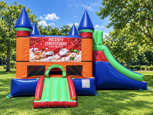 Christmas Bounce House Moonwalk