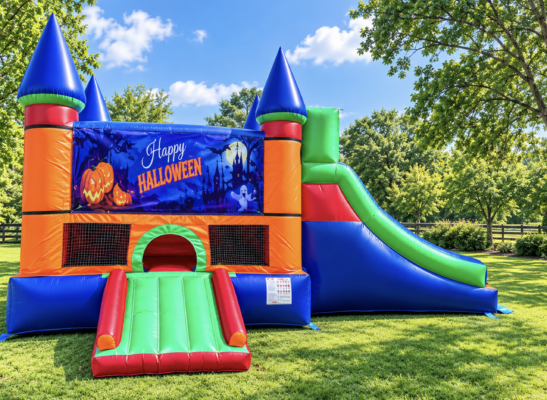 Halloween Haunted Mansion Bounce House Combo